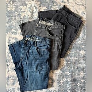THREE Pairs EUC Men’s GAP Jeans All Size 42x32